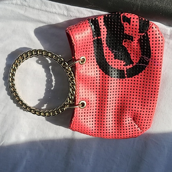 Pink Mini Ecko Double Bracelet Handle purse is absolutely stunning and rare - Picture 1 of 5